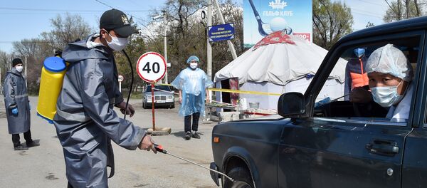 Ситуация в селе Кара-Джигач из-за коронавируса - Sputnik Кыргызстан