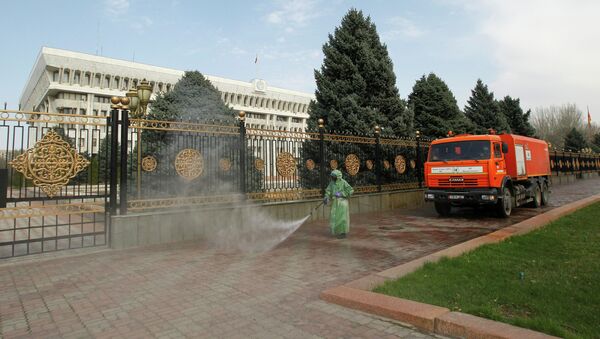 Ситуация в Бишкеке в связи с введенем ЧП из-за коронавируса - Sputnik Кыргызстан