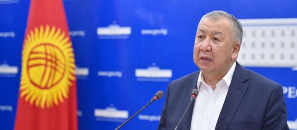 Первый вице-премьер-министр КР Кубатбек Боронов Первый вице-премьер-министр КР Кубатбек Боронов - Sputnik Кыргызстан