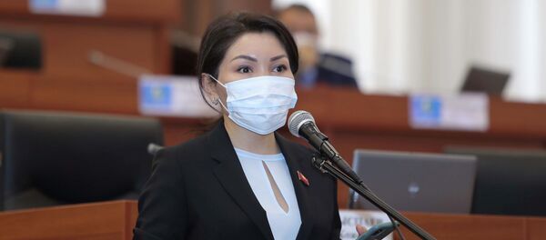 Депутат ЖК Эльвира Сурабалдиева - Sputnik Кыргызстан