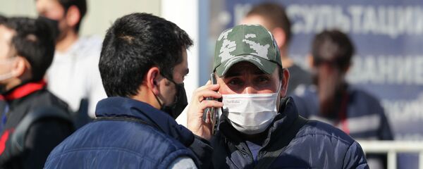 Россиядагы мигранттар. Архив - Sputnik Кыргызстан