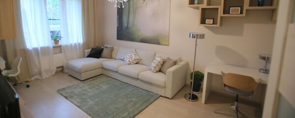 Гостиная 2-комнатной квартиры. Архивное фото - Sputnik Кыргызстан