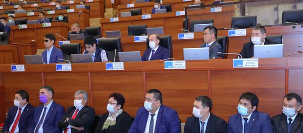 Заседание Жогорку Кенеша - Sputnik Кыргызстан