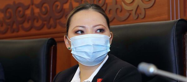 Депутат ЖК Айгерим Бешимбаева - Sputnik Кыргызстан