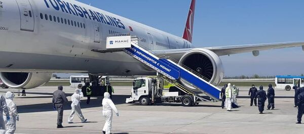 Чартерный рейс из Стамбула - Sputnik Кыргызстан