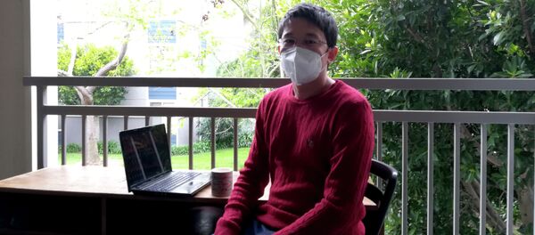 АКШнын Сан-Франциско шаарындагы жогорку окуу жайлардын биринде окуган Улан Апсатар - Sputnik Кыргызстан