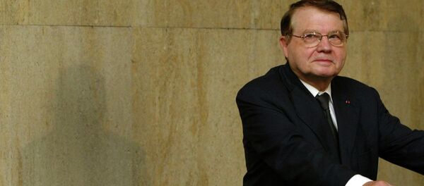 Француз вирусологу жана 2008-жылдагы Нобель сыйлыгынын лауреаты Люк Монтанье - Sputnik Кыргызстан