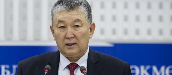 Саламаттык сактоо министринин орун басары Нурболот Үсөнбаев - Sputnik Кыргызстан