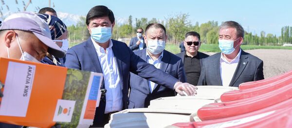 Ход весенне-полевых работ в Чуйской области - Sputnik Кыргызстан