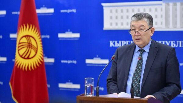 Саламаттык сактоо министринин орун басары Нурболот Үсөнбаев - Sputnik Кыргызстан