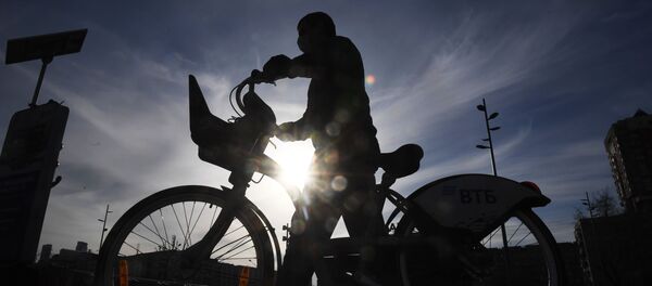 Открытие сезона проката велосипедов в Москве Открытие сезона проката велосипедов в Москве - Sputnik Кыргызстан