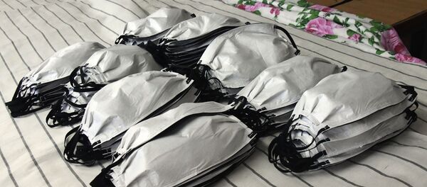 В Чите общество слепых начало производство медицинских масок - Sputnik Кыргызстан