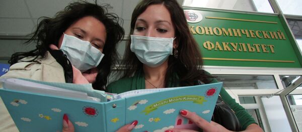 Карантин в РУДН из-за свиного гриппа - Sputnik Кыргызстан