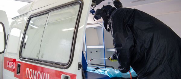 Коронавирусный стационар открыт на базе госпиталя медсанчасти МВД России по Москве - Sputnik Кыргызстан