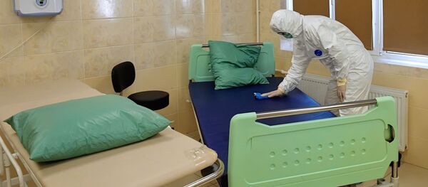 Дезинфекция роддома в Санкт-Петербурге - Sputnik Кыргызстан