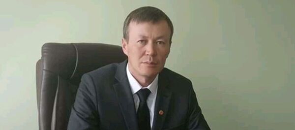 Ат-Башы районунун акими Нурбек Сатаров - Sputnik Кыргызстан