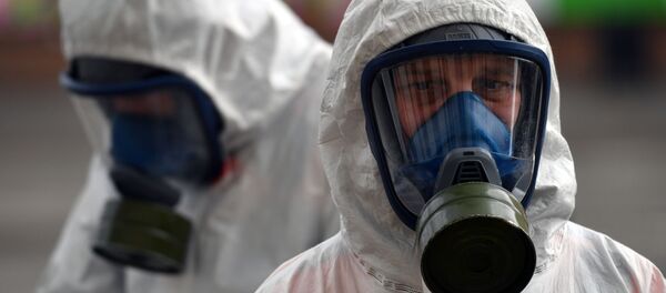 Дезинфекция Павелецкого и Ярославского вокзалов в Москве - Sputnik Кыргызстан