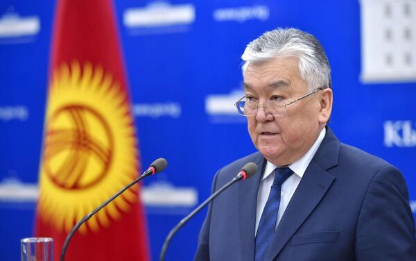 Саламаттык сактоо министри Сабиржан Абдикаримов - Sputnik Кыргызстан