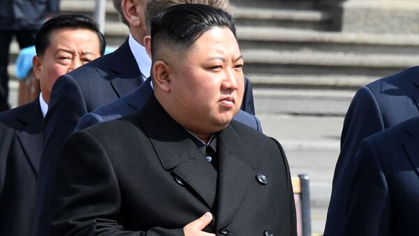 Председатель Госсовета Корейской Народно-Демократической Республики Ким Чен Ын. Архивное фото - Sputnik Кыргызстан