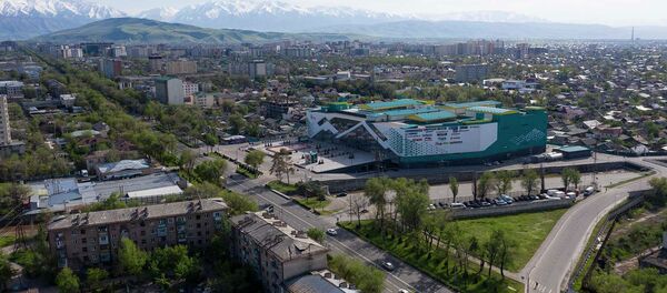 Бишкек с высоты птичьего полета. Архивное фото Бишкек с высоты птичьего полета. Архивное фото - Sputnik Кыргызстан