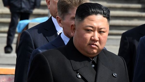 Түндүк Корея лидери Ким Чен Ын. Архив - Sputnik Кыргызстан