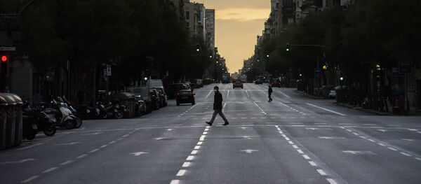 Ситуация в Барселоне в связи с коронавирусом - Sputnik Кыргызстан