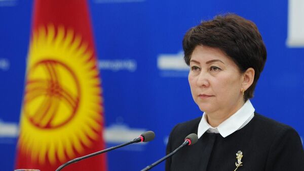 Председатель ФОМС Эльнура Боронбаева - Sputnik Кыргызстан
