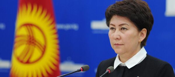 Председатель ФОМС Эльнура Боронбаева Председатель ФОМС Эльнура Боронбаева - Sputnik Кыргызстан