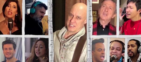 Песню Темная ночь на разных языках спели конкурсанты Дороги на Ялту - Sputnik Кыргызстан