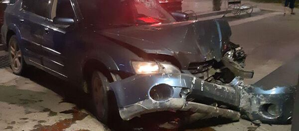 ДТП на пересечении улиц Юнусалиева и Безымянной - Sputnik Кыргызстан