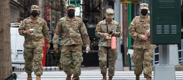 Ситуация в Нью-Йорке в связи с коронавирусом Ситуация в Нью-Йорке в связи с коронавирусом - Sputnik Кыргызстан