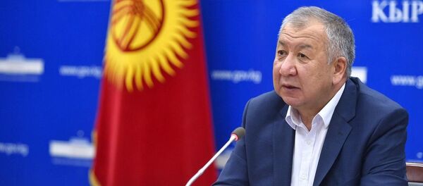 Биринчи вице-премьер Кубатбек Боронов - Sputnik Кыргызстан