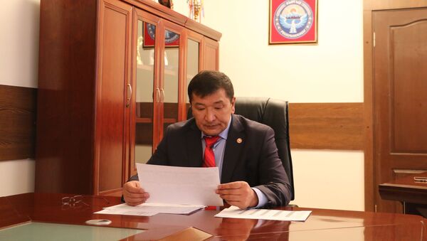 Полпред правительства в Таласской области Марат Мураталиев - Sputnik Кыргызстан