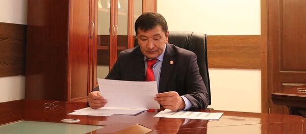 Полпред правительства в Таласской области Марат Мураталиев - Sputnik Кыргызстан