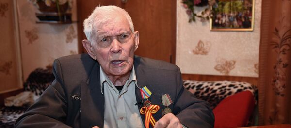 Ветеран ВОВ Василий Мандрыкин - Sputnik Кыргызстан
