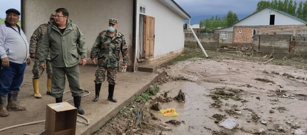 Лейлек районундагы селдин кесепети Лейлек районундагы селдин кесепети - Sputnik Кыргызстан