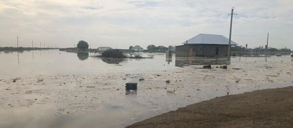 Өзбекстанда жырылган дамбадан чыккан суу Казакстандын дагы бир айылын каптай баштады - Sputnik Кыргызстан