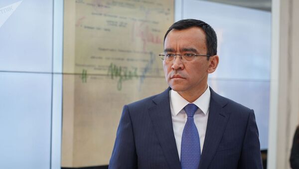 Назначенный спикером сената Казахстана Маулен Ашимбаев - Sputnik Кыргызстан