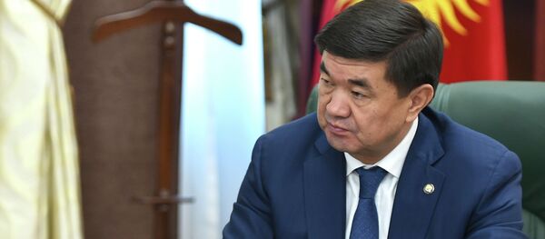 Премьер-министр КР Мухаммедкалый Абылгазиев  - Sputnik Кыргызстан