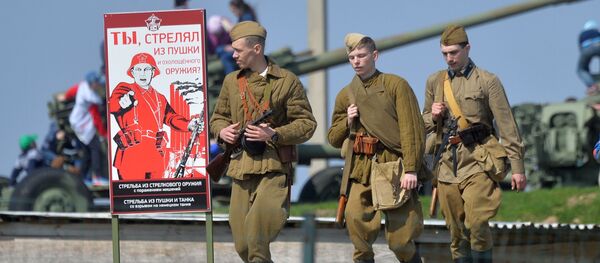 Реконструкция «Ржевско-Вяземская операция 1942 года  - Sputnik Кыргызстан