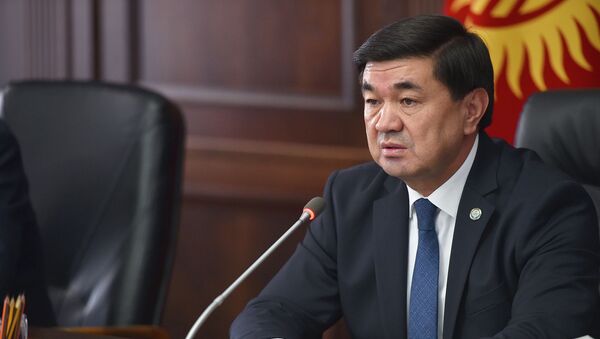 Экс-премьер-министр Мухаммедкалый Абылгазиев. Архив - Sputnik Кыргызстан