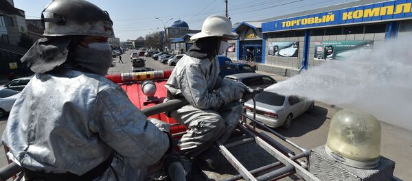 Ситуация в Бишкеке из-за распространения коронавируса Ситуация в Бишкеке из-за распространения коронавируса - Sputnik Кыргызстан