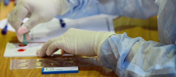 Сдача крови сотрудниками Росгвардии - Sputnik Кыргызстан