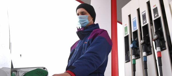 Работа АЗС в Москве - Sputnik Кыргызстан