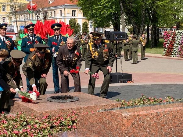 Празднование 75-летия Великой Победы в Гродно - Sputnik Кыргызстан