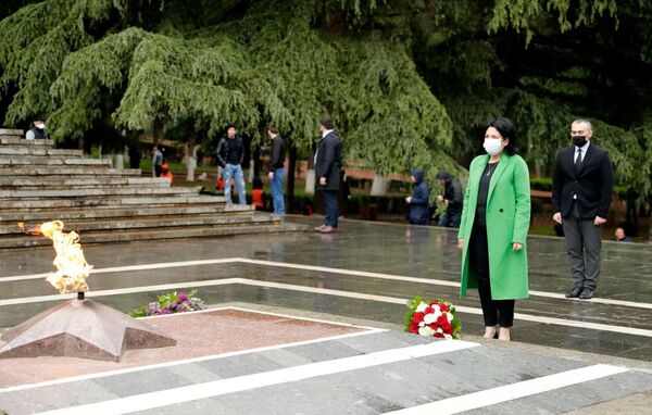 Празднование 75-летия Великой Победы в Тбилиси - Sputnik Кыргызстан
