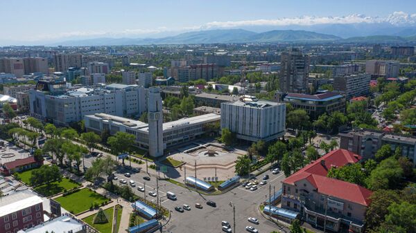 Пересечение проспекта Чуй и улицы Абдрахманова в Бишкеке. Архивное фото - Sputnik Кыргызстан