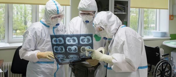 Центр НМИЦ здоровья детей Минздрава РФ, где проходят лечение дети с COVID-19 Центр НМИЦ здоровья детей Минздрава РФ, где проходят лечение дети с COVID-19 - Sputnik Кыргызстан