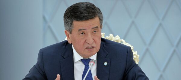 Встреча президента КР с представителями бизнес-ассоциаций  - Sputnik Кыргызстан