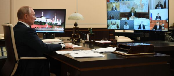 Россиянын президенти Владимир Путин Россиянын президенти Владимир Путин - Sputnik Кыргызстан